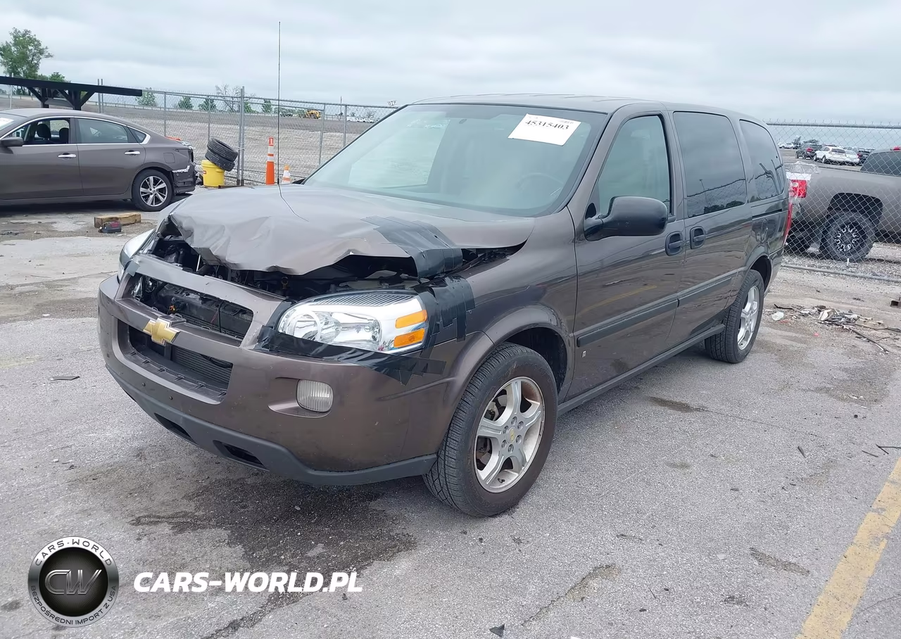 2008 Chevrolet Uplander Ls VIN:1GNDV231X8D186905 - 2