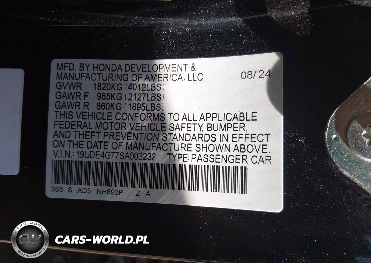 2025 Acura Integra A-Spec Technology VIN:19UDE4G77SA003232 - 9