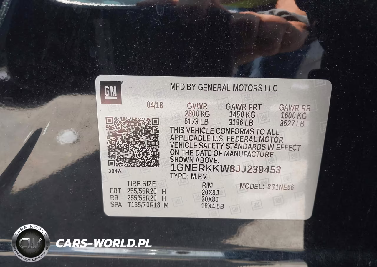 2018 Chevrolet Traverse Premier VIN:1GNERKKW8JJ239453 - 9