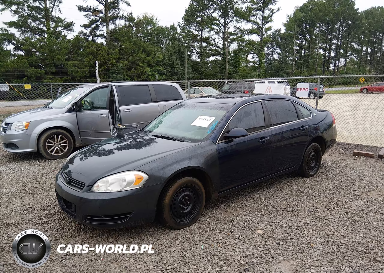 2008 Chevrolet Impala Ls VIN:2G1WB58N081372707 - 2