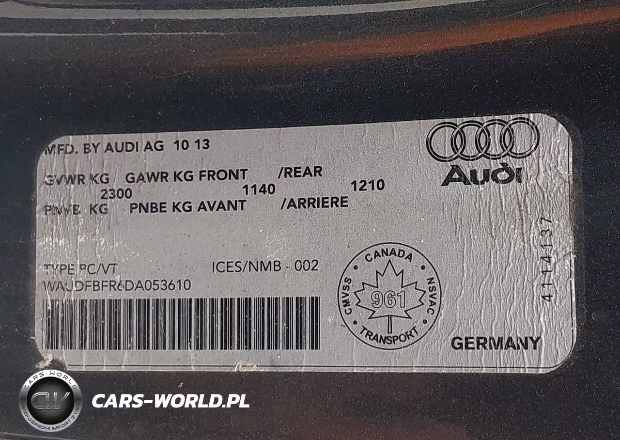 2013 Audi A5 2.0T VIN:WAUDFBFR6DA053610 - 9