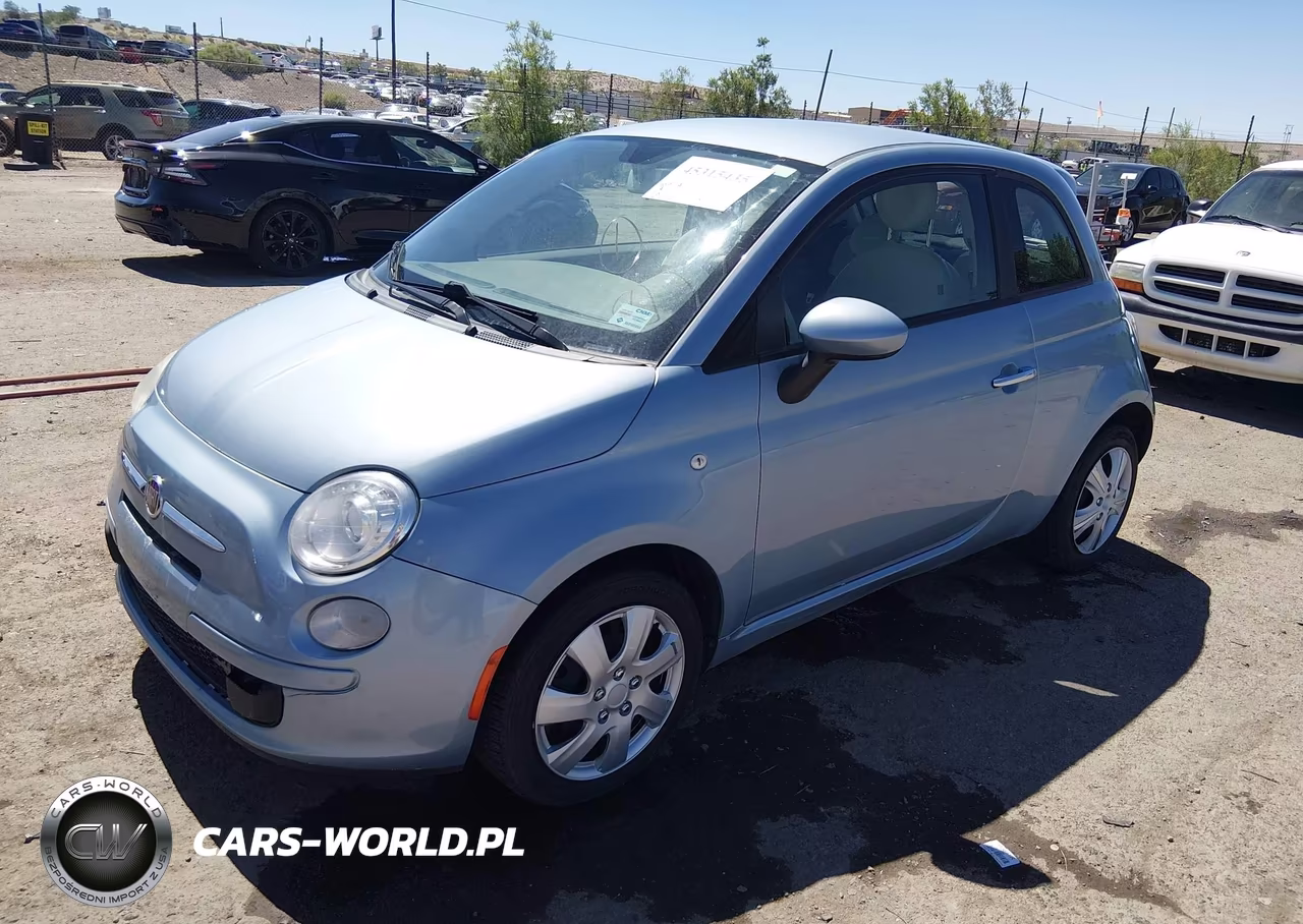 2013 Fiat 500 Pop VIN:3C3CFFAR6DT528568 - 2