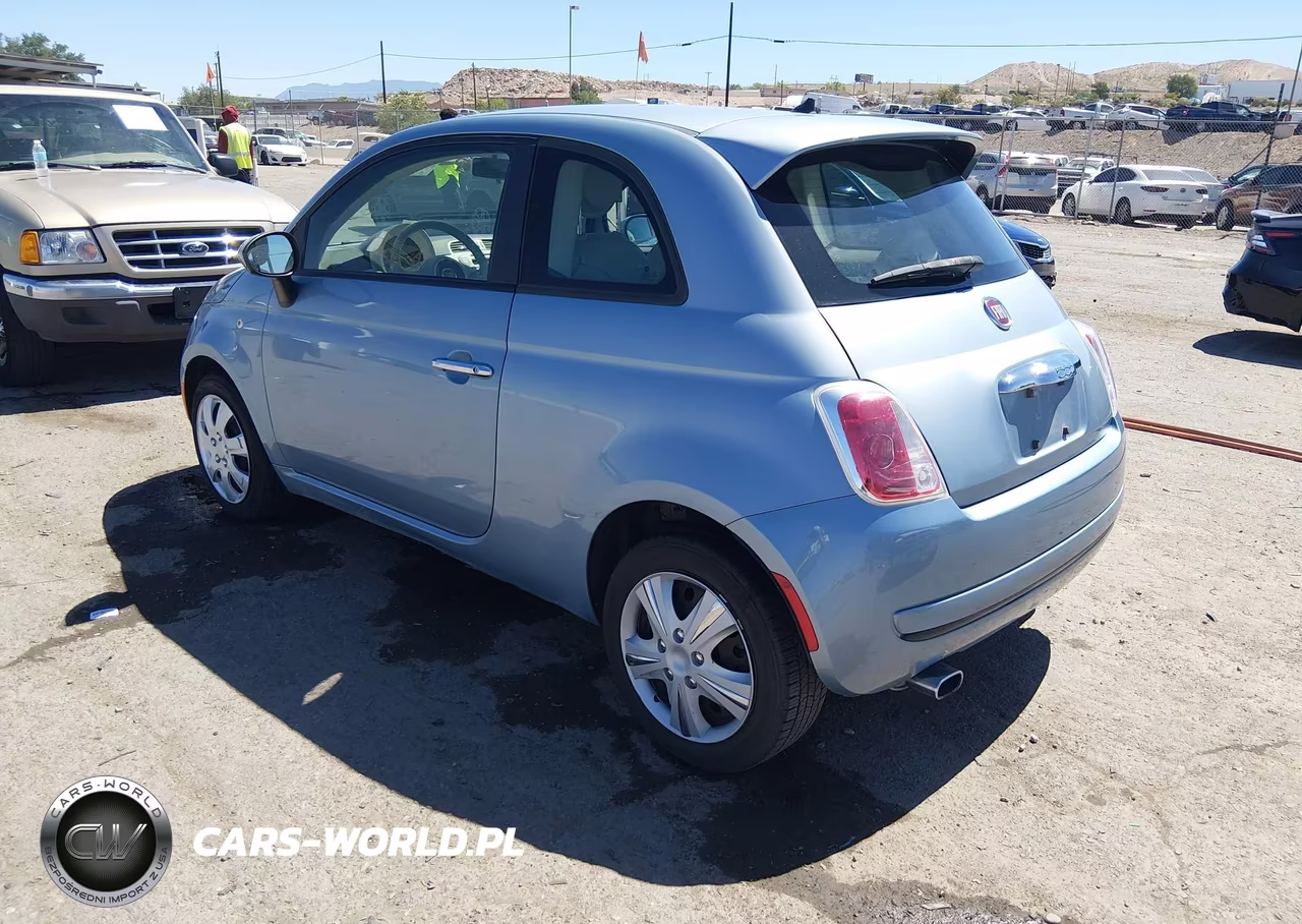 2013 Fiat 500 Pop VIN:3C3CFFAR6DT528568 - 3