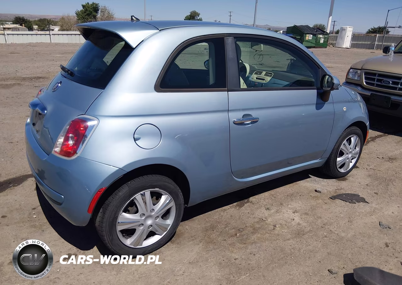 2013 Fiat 500 Pop VIN:3C3CFFAR6DT528568 - 4