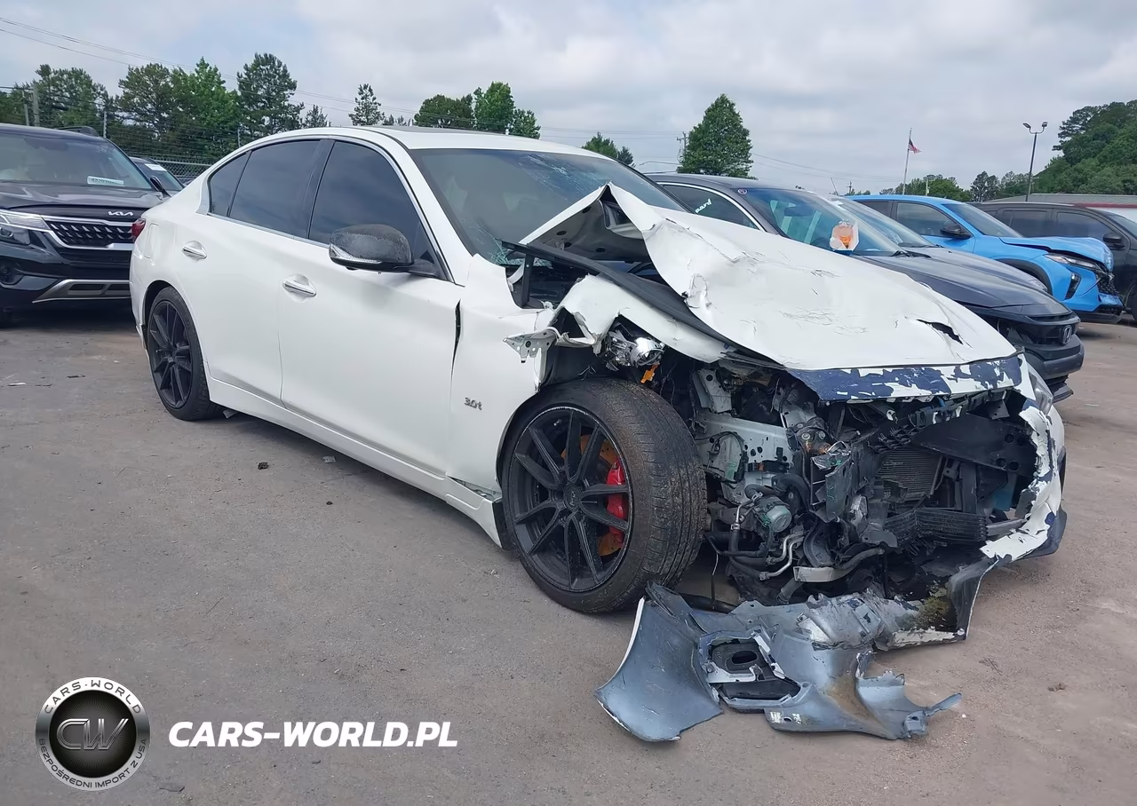 2018 Infiniti Q50 3.0T Red Sport 400
