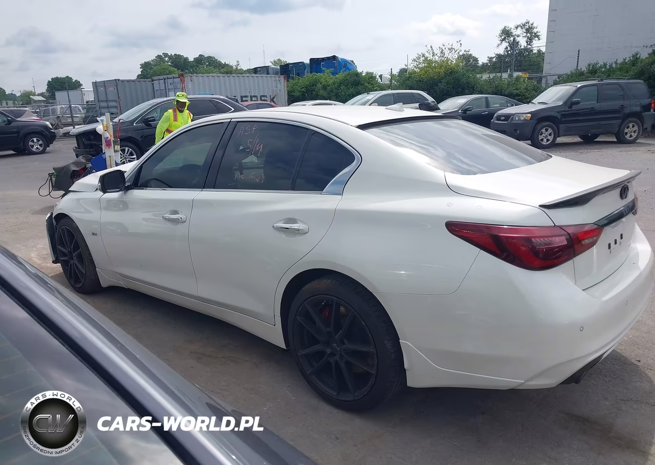 2018 Infiniti Q50 3.0T Red Sport 400 VIN:JN1FV7AR8JM480044 - 13