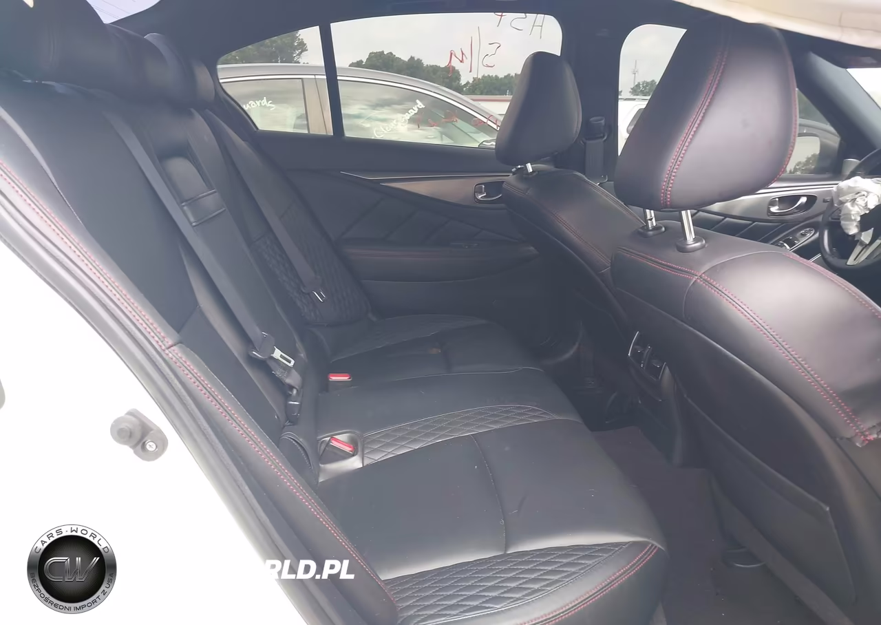 2018 Infiniti Q50 3.0T Red Sport 400 VIN:JN1FV7AR8JM480044 - 8