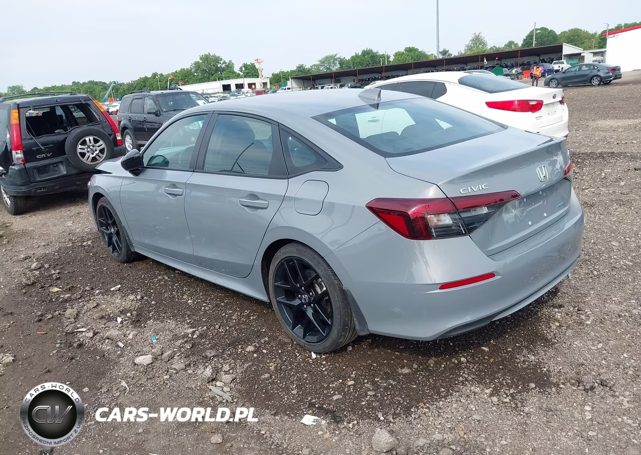 2025 Honda Civic Hybrid Sport-Sport Touring VIN:2HGFE4F81SH335557 - 3