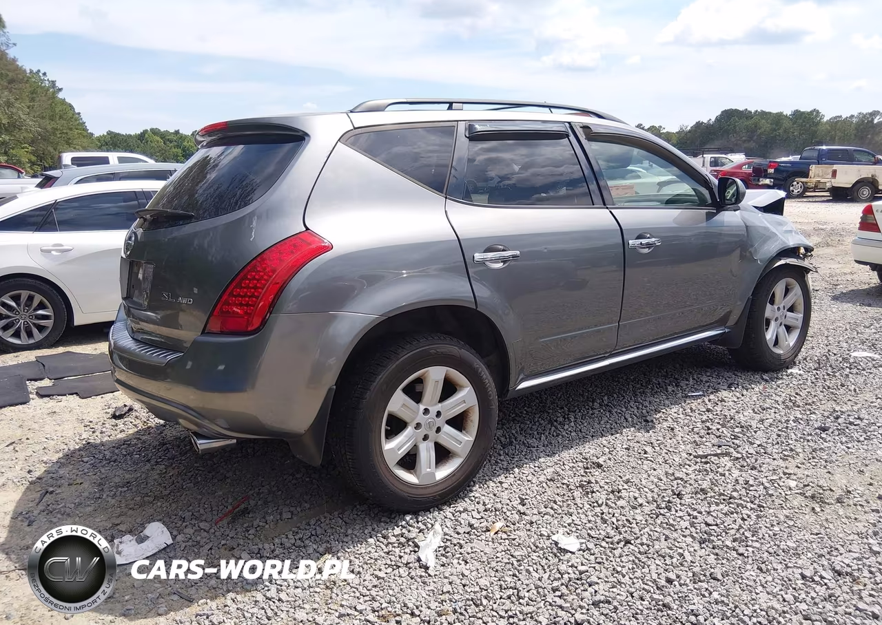 2007 Nissan Murano Sl VIN:JN8AZ08W57W626187 - 4
