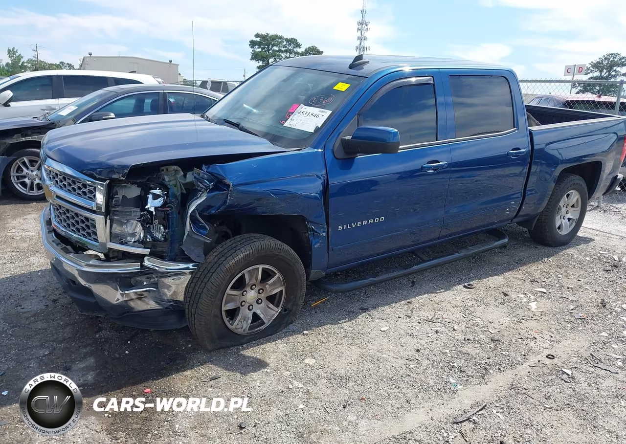 2015 Chevrolet Silverado 1500 1Lt VIN:3GCPCREC7FG429010 - 2