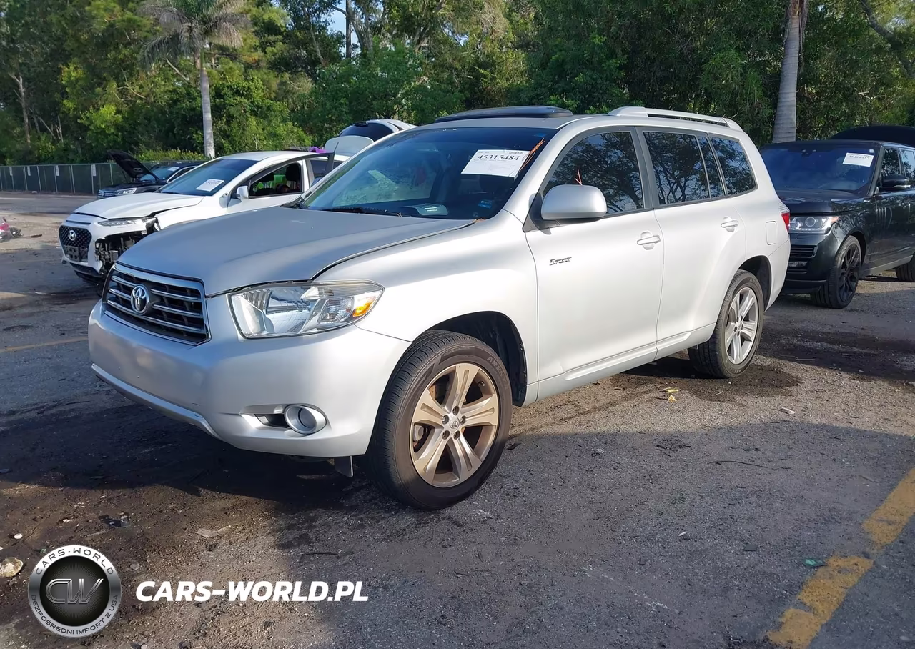 2008 Toyota Highlander Sport VIN:JTEDS43A882049773 - 2