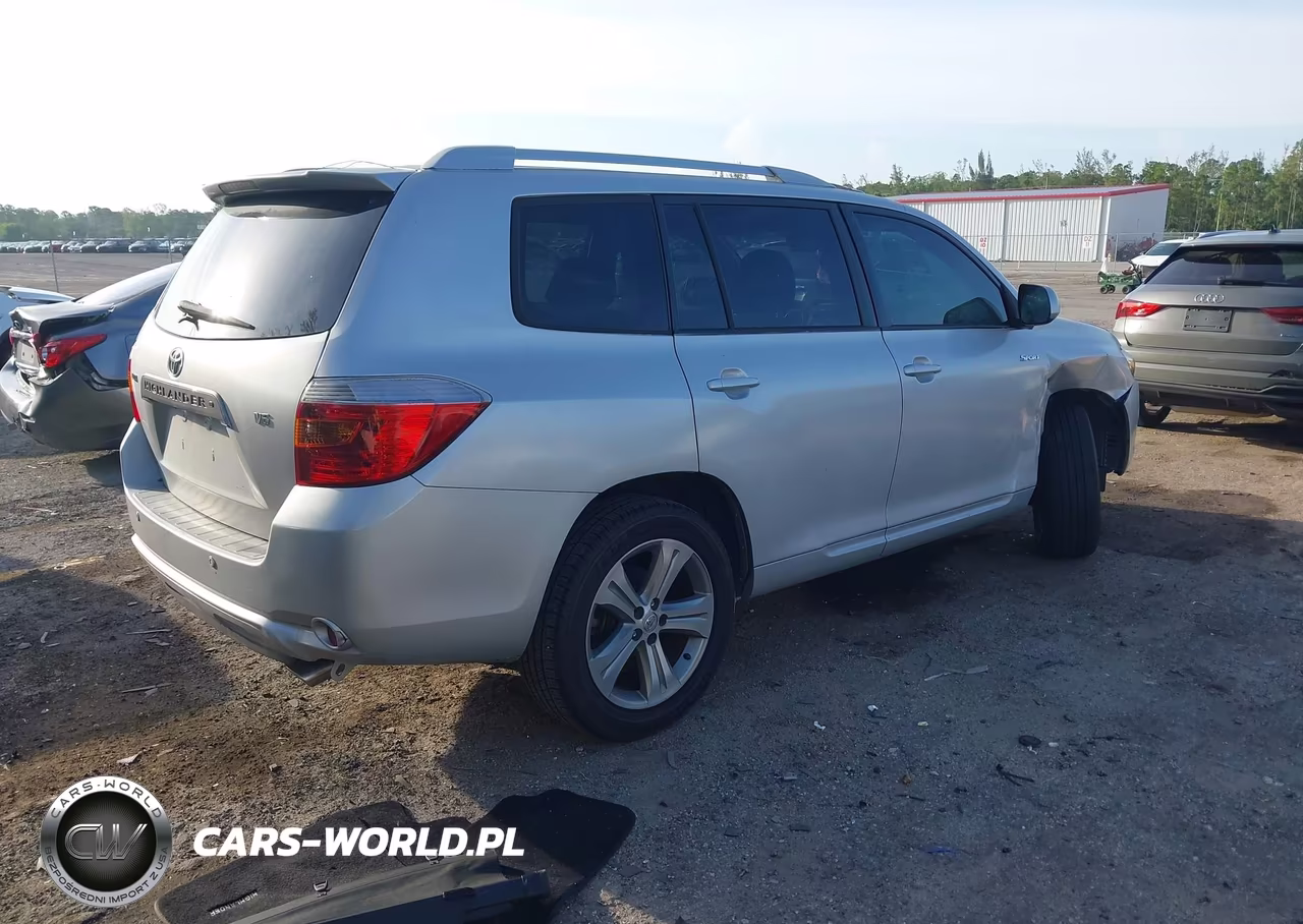 2008 Toyota Highlander Sport VIN:JTEDS43A882049773 - 4