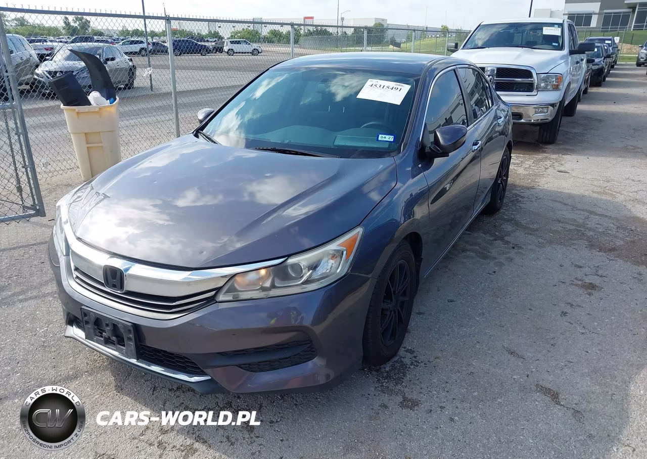 2016 Honda Accord Lx VIN:1HGCR2F38GA054023 - 2