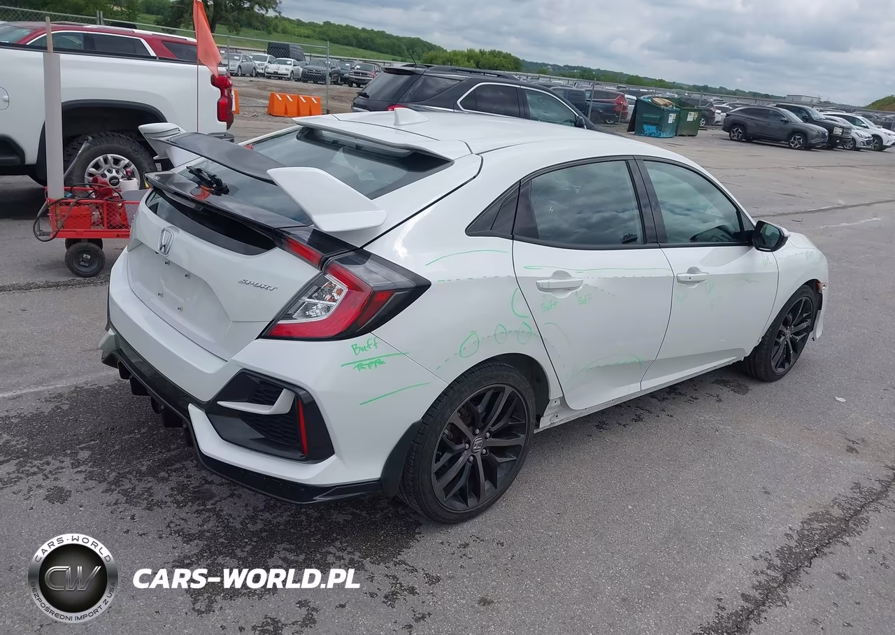 2021 Honda Civic Sport VIN:SHHFK7H47MU217295 - 4