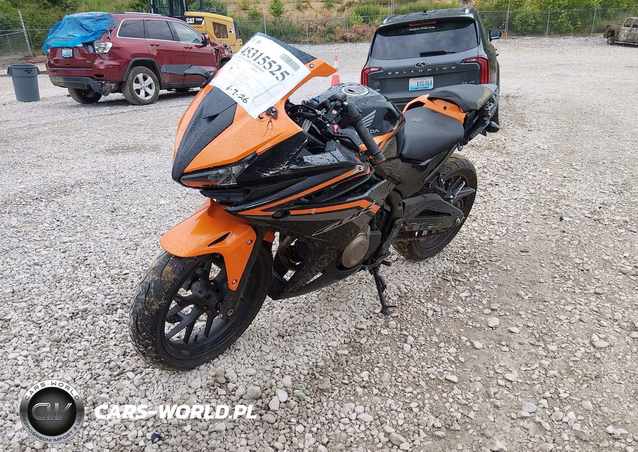 2017 Honda Cbr500 R VIN:MLHPC446XH5400851 - 2