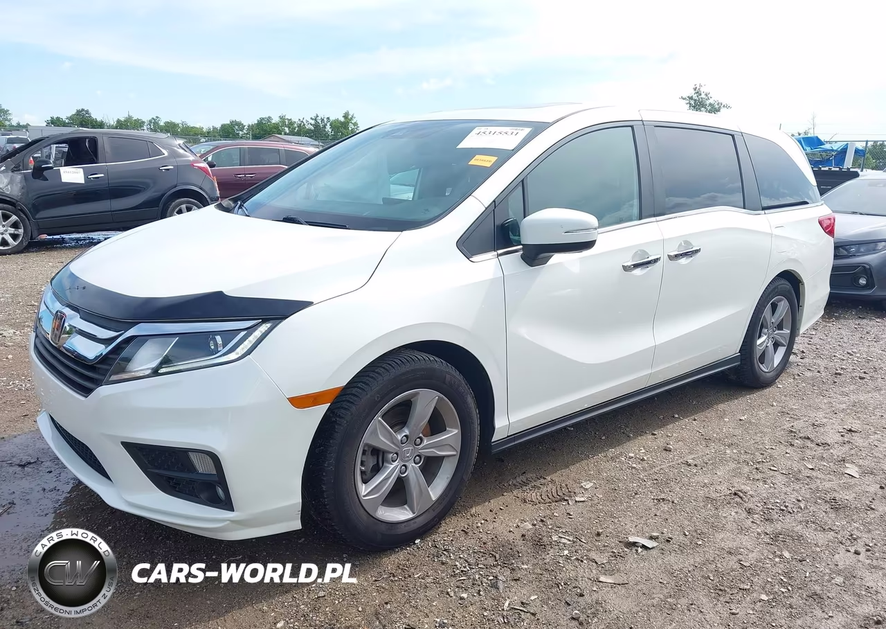 2018 Honda Odyssey Ex-L VIN:5FNRL6H79JB044410 - 2