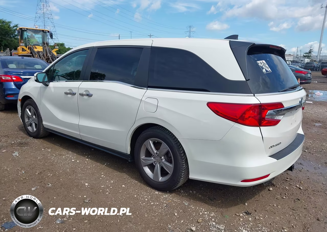 2018 Honda Odyssey Ex-L VIN:5FNRL6H79JB044410 - 3