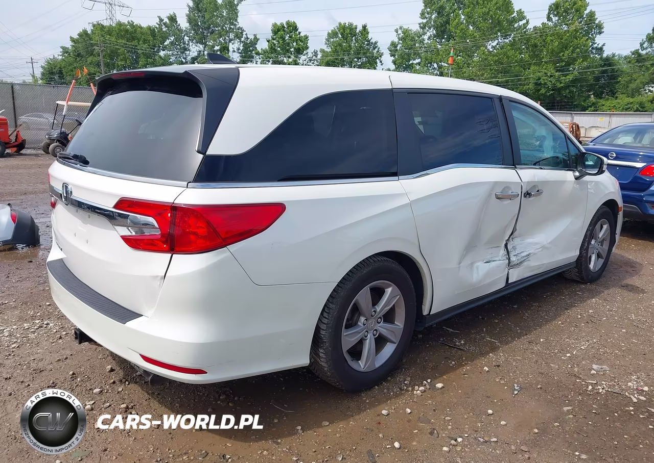 2018 Honda Odyssey Ex-L VIN:5FNRL6H79JB044410 - 4