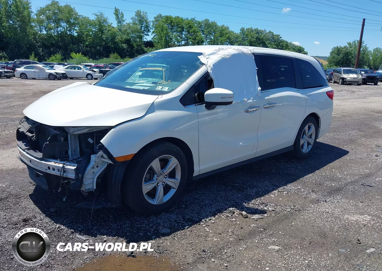 2019 Honda Odyssey Ex VIN:5FNRL6H54KB089786 - 2