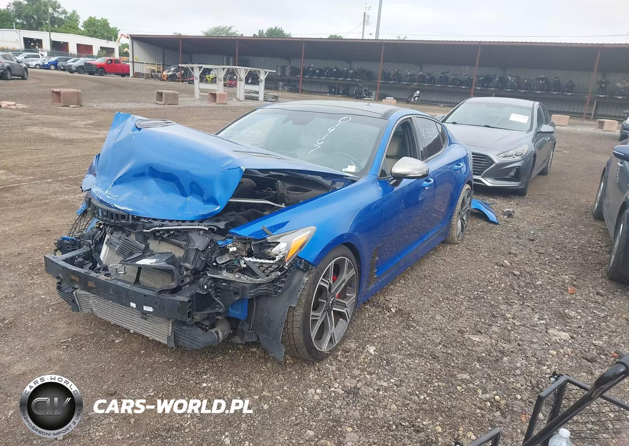 2018 Kia Stinger Gt2 VIN:KNAE55LC0J6019167 - 2
