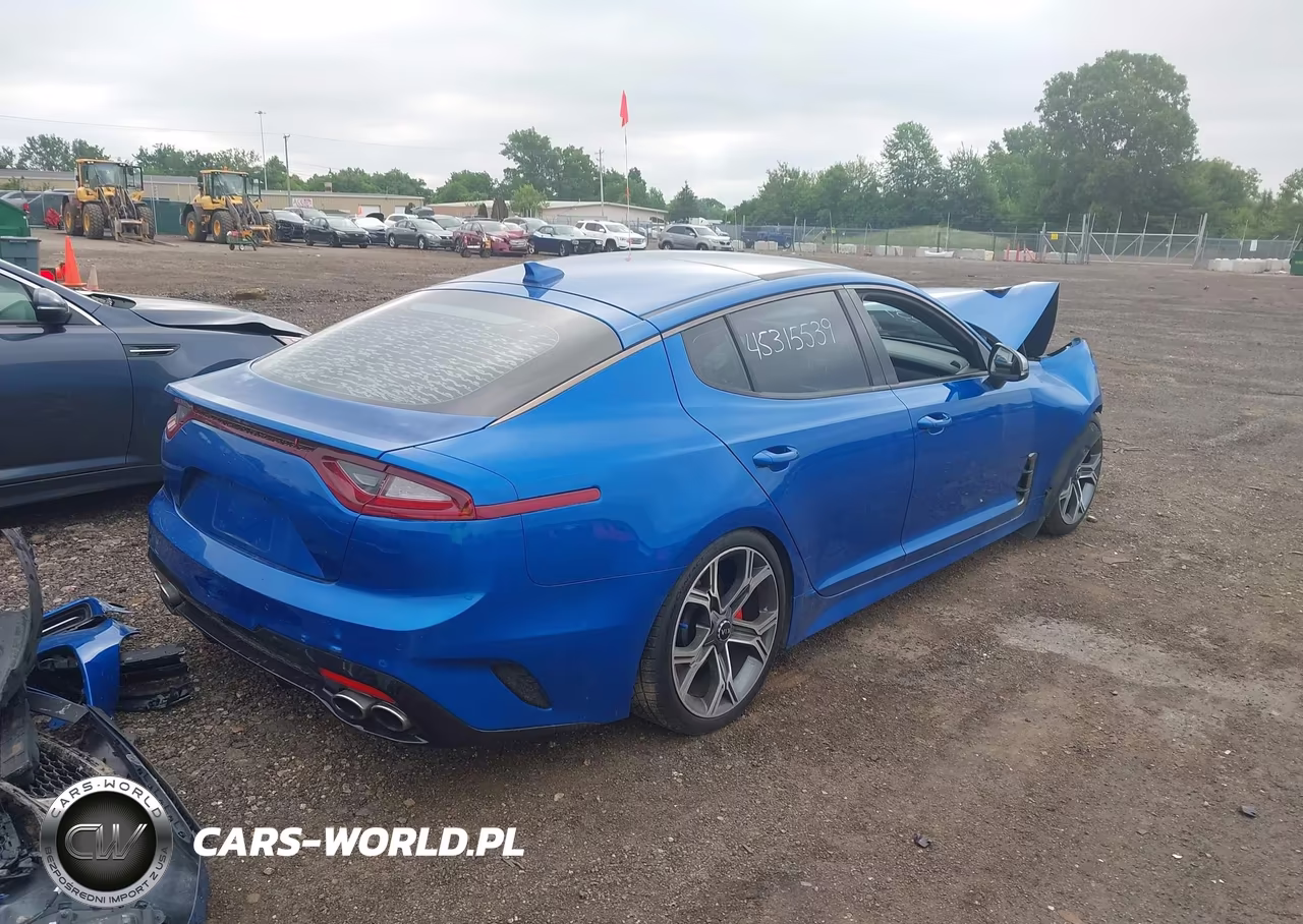 2018 Kia Stinger Gt2 VIN:KNAE55LC0J6019167 - 4