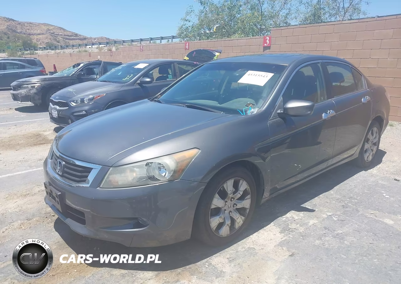 2008 Honda Accord 3.5 Ex-L VIN:1HGCP368X8A051987 - 2