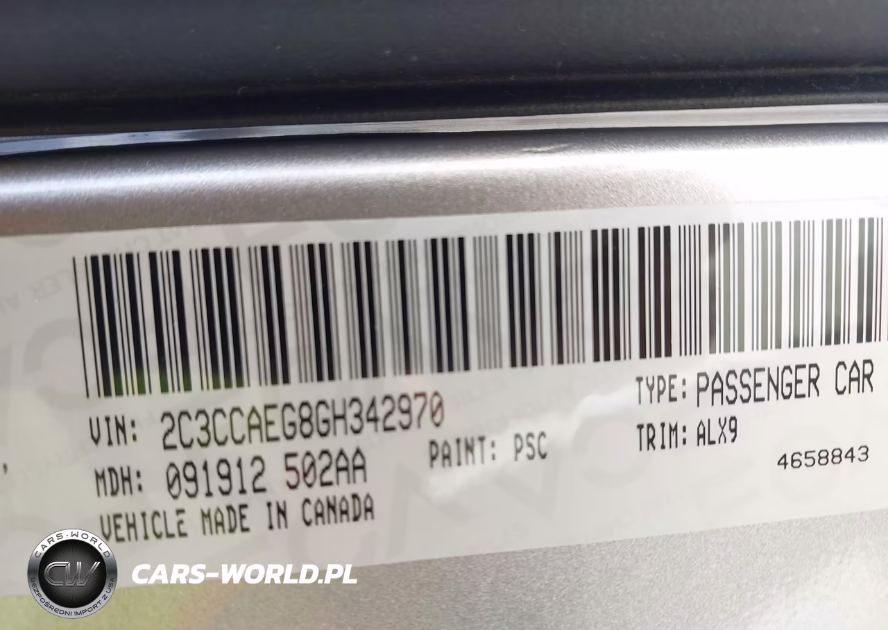 2016 Chrysler 300C VIN:2C3CCAEG8GH342970 - 9