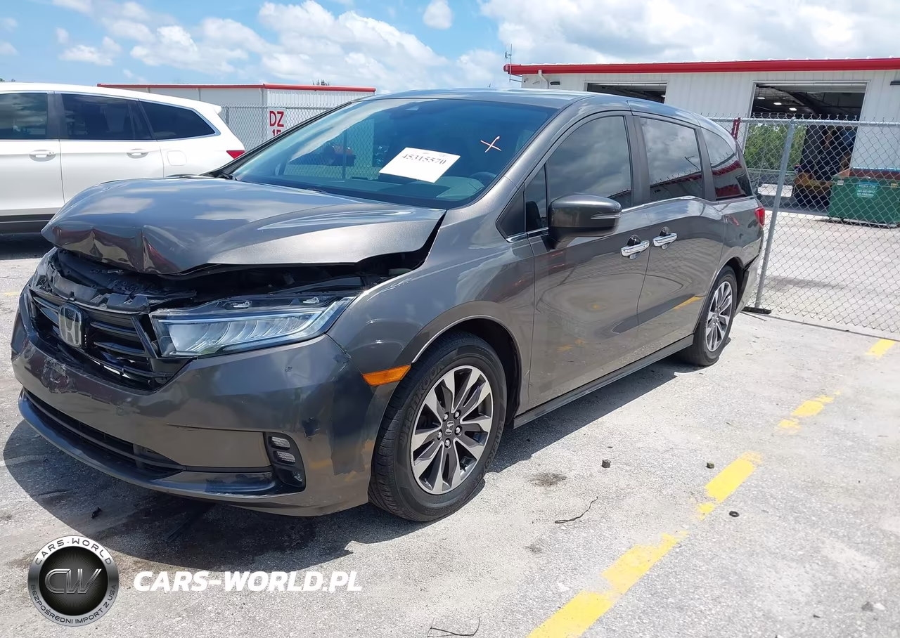 2021 Honda Odyssey Ex-L VIN:5FNRL6H79MB011962 - 2