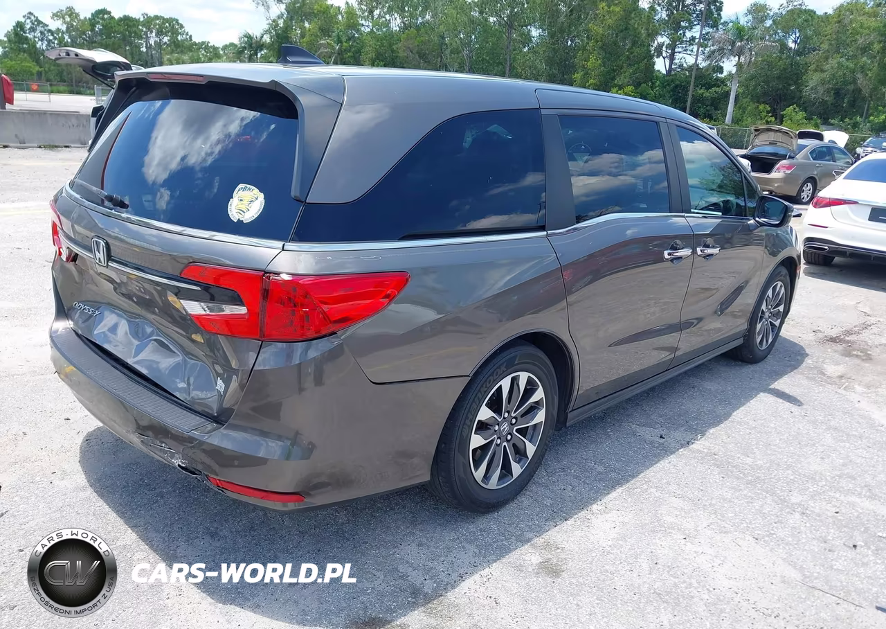 2021 Honda Odyssey Ex-L VIN:5FNRL6H79MB011962 - 4