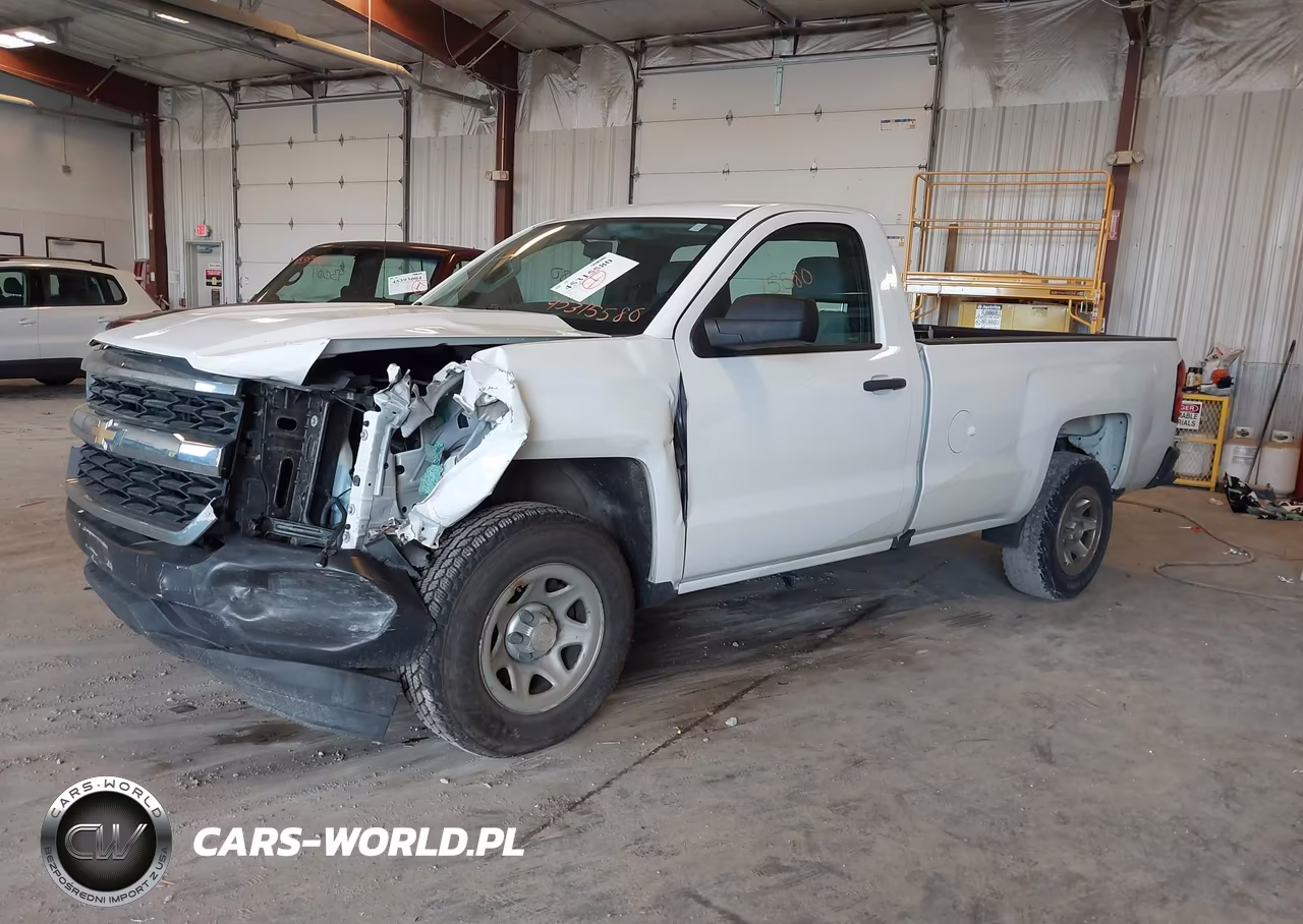 2018 Chevrolet Silverado C1500-C1500 Ls VIN:1GCNCNEHXJZ365887 - 2