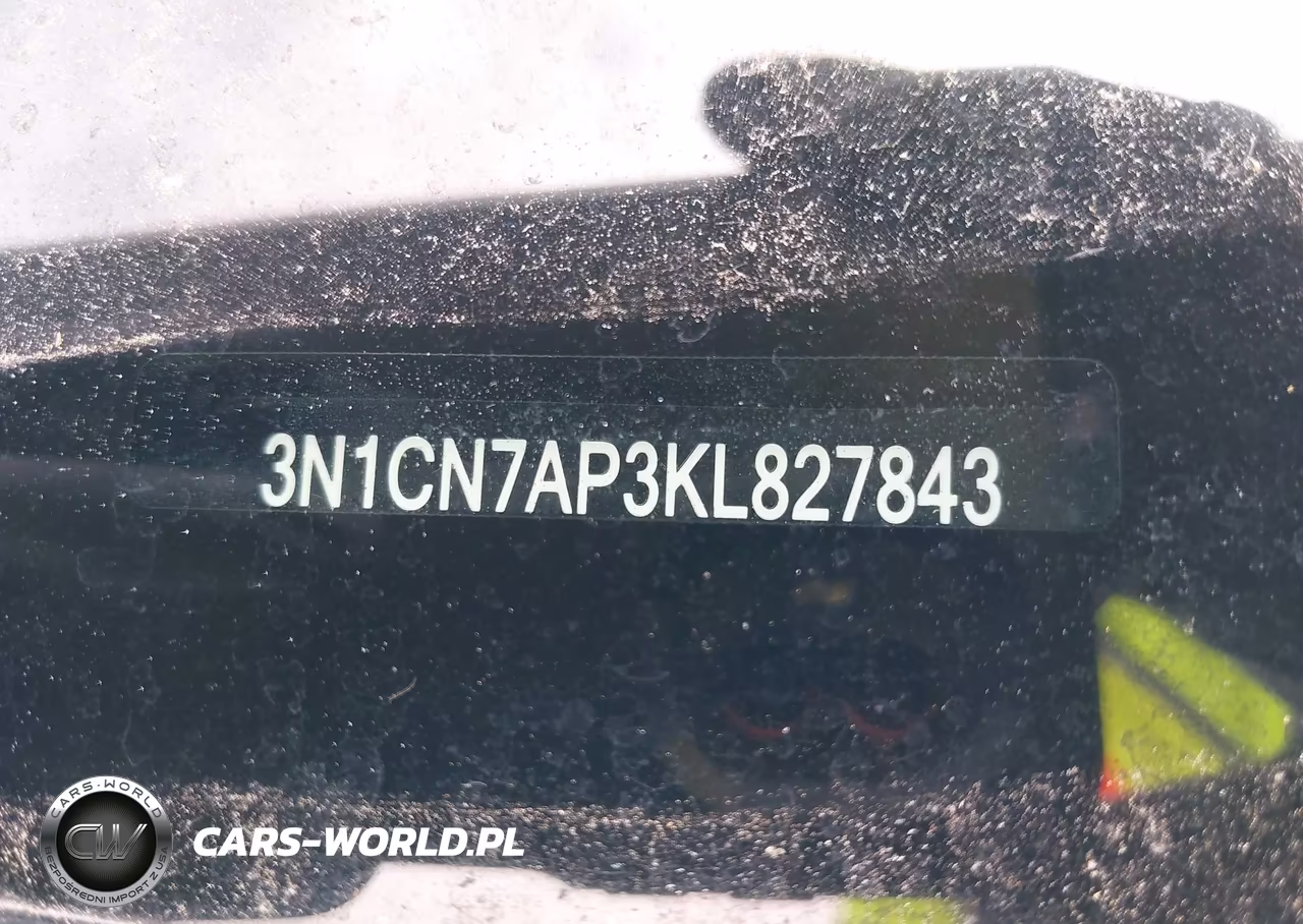 2019 Nissan Versa 1.6 S+ VIN:3N1CN7AP3KL827843 - 18