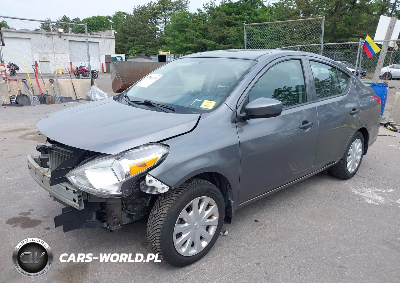 2019 Nissan Versa 1.6 S+ VIN:3N1CN7AP3KL827843 - 2