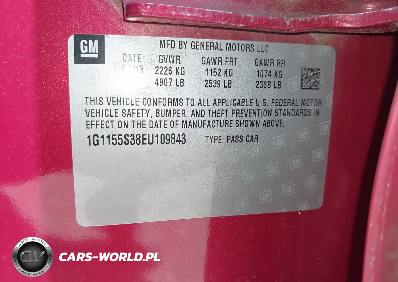 2014 Chevrolet Impala 2Lz VIN:1G1155S38EU109843 - 9