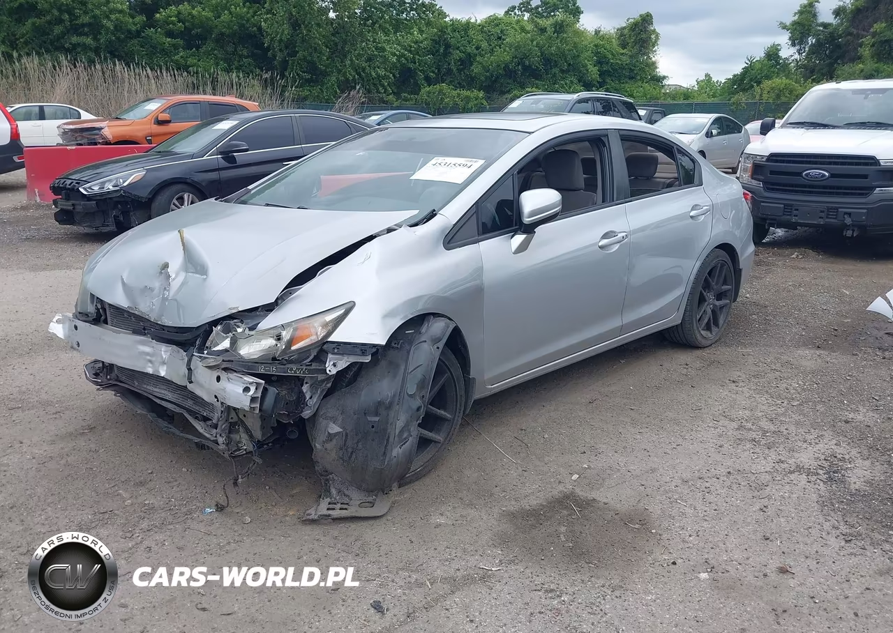 2015 Honda Civic Ex-L VIN:2HGFB2F90FH516225 - 2