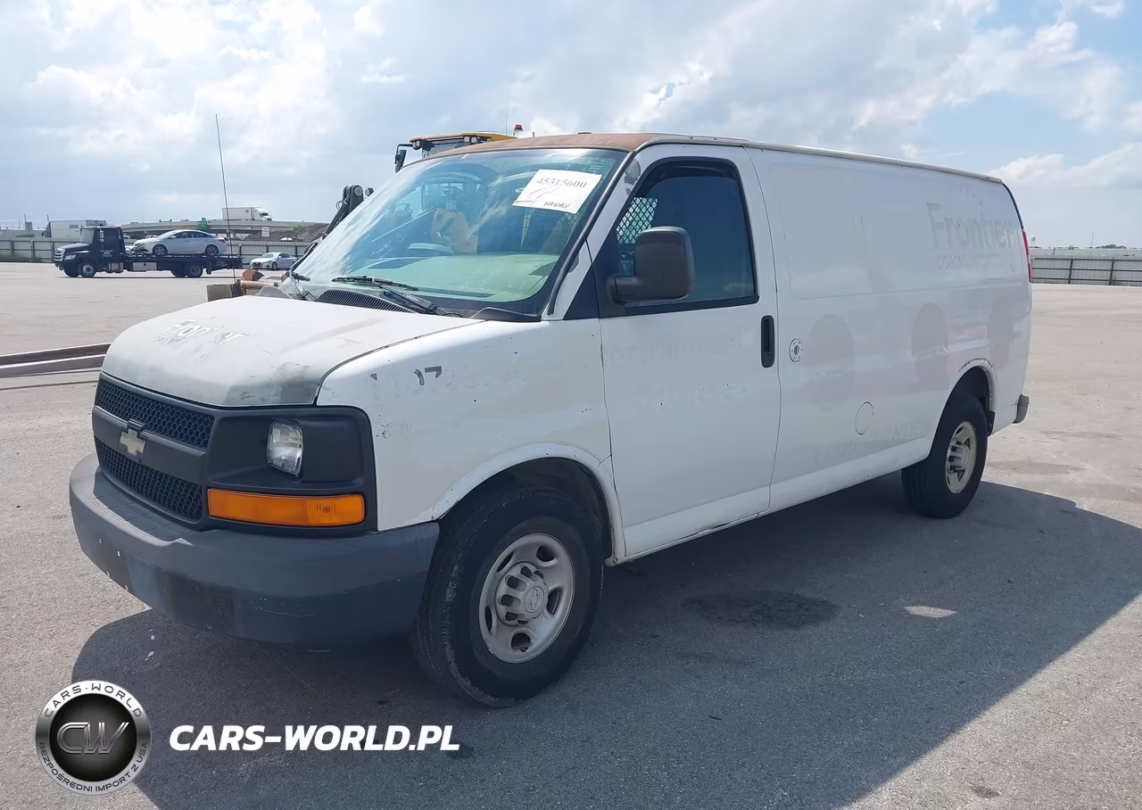 2007 Chevrolet Express Work Van VIN:1GCGG25VX71224004 - 2