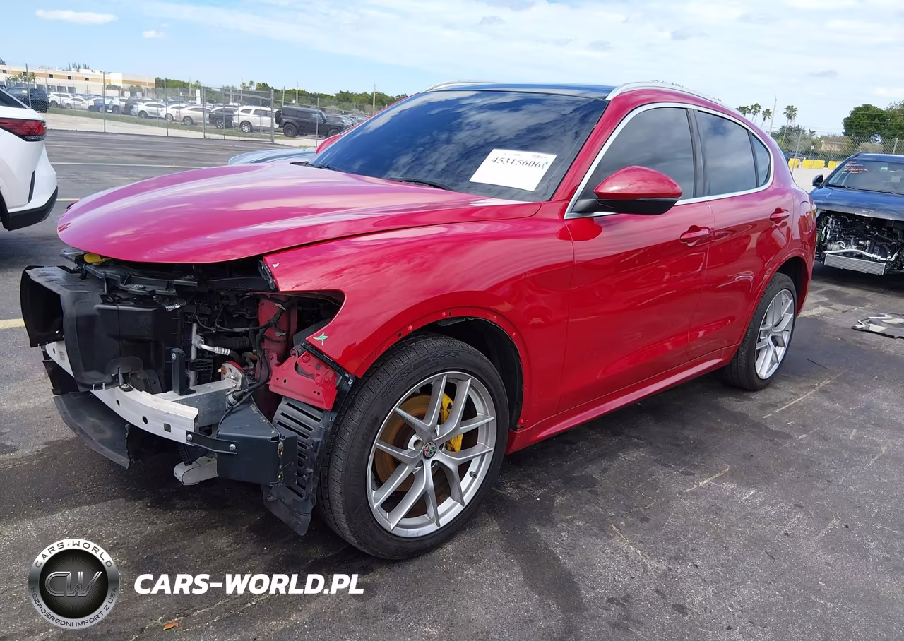 2021 Alfa Romeo Stelvio Ti Awd VIN:ZASPAKBN5M7C99036 - 2