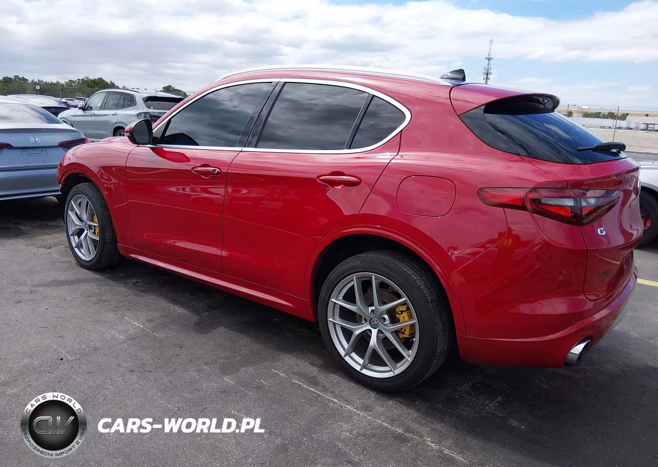 2021 Alfa Romeo Stelvio Ti Awd VIN:ZASPAKBN5M7C99036 - 3
