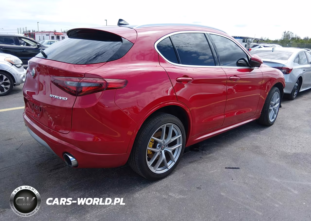 2021 Alfa Romeo Stelvio Ti Awd VIN:ZASPAKBN5M7C99036 - 4