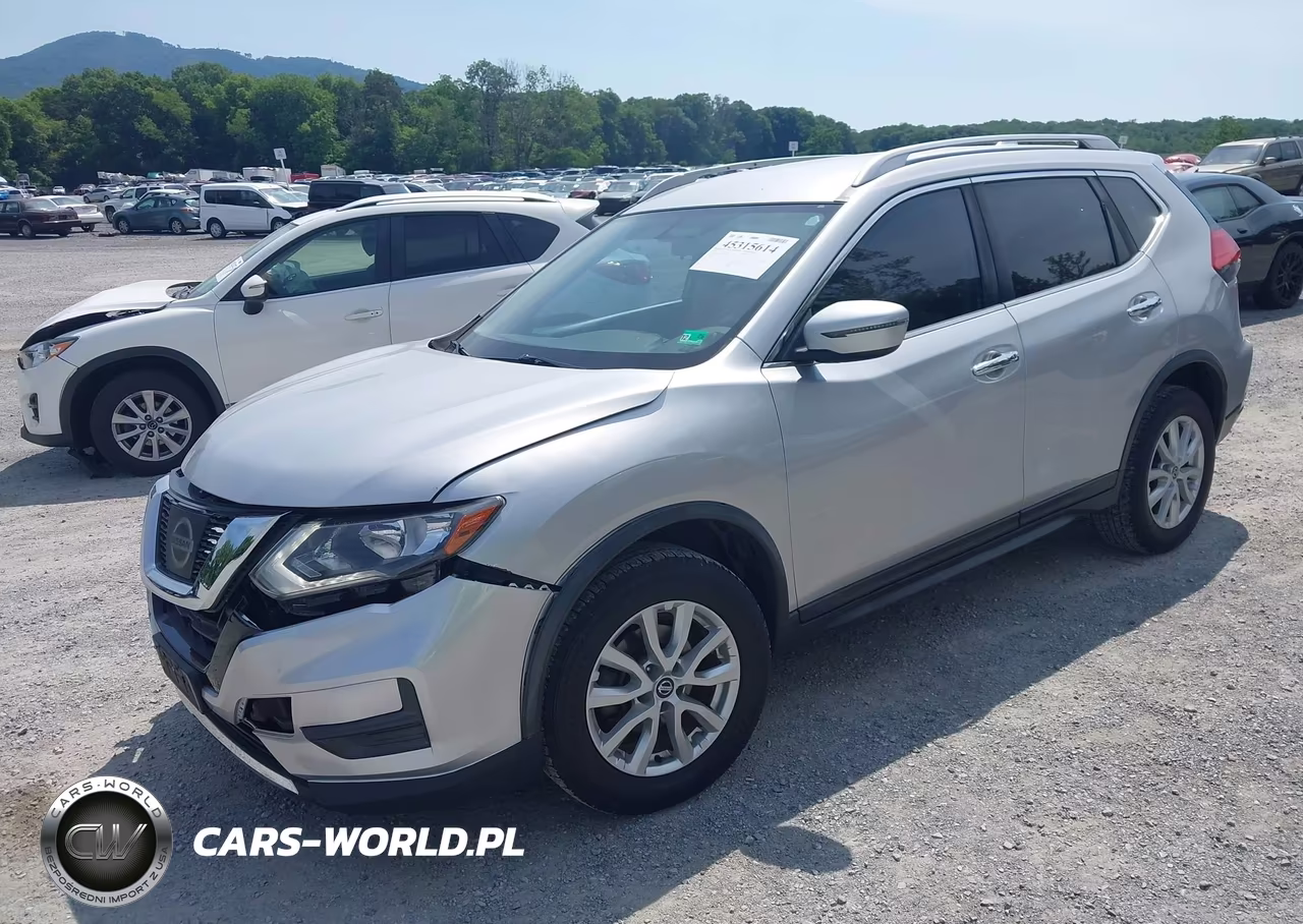 2017 Nissan Rogue Sv VIN:JN8AT2MV2HW274004 - 2