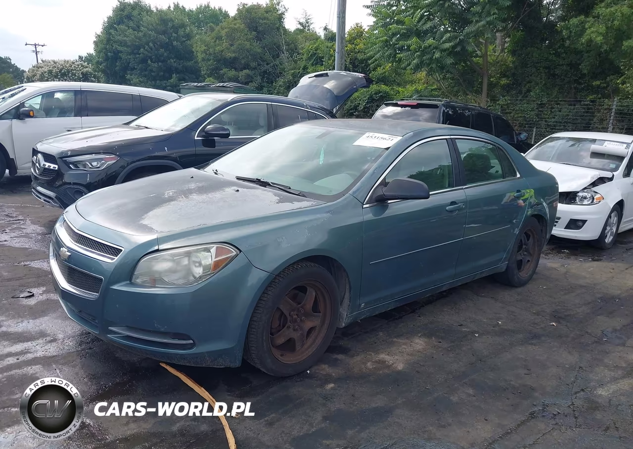 2009 Chevrolet Malibu Ls VIN:1G1ZG57B69F250322 - 2