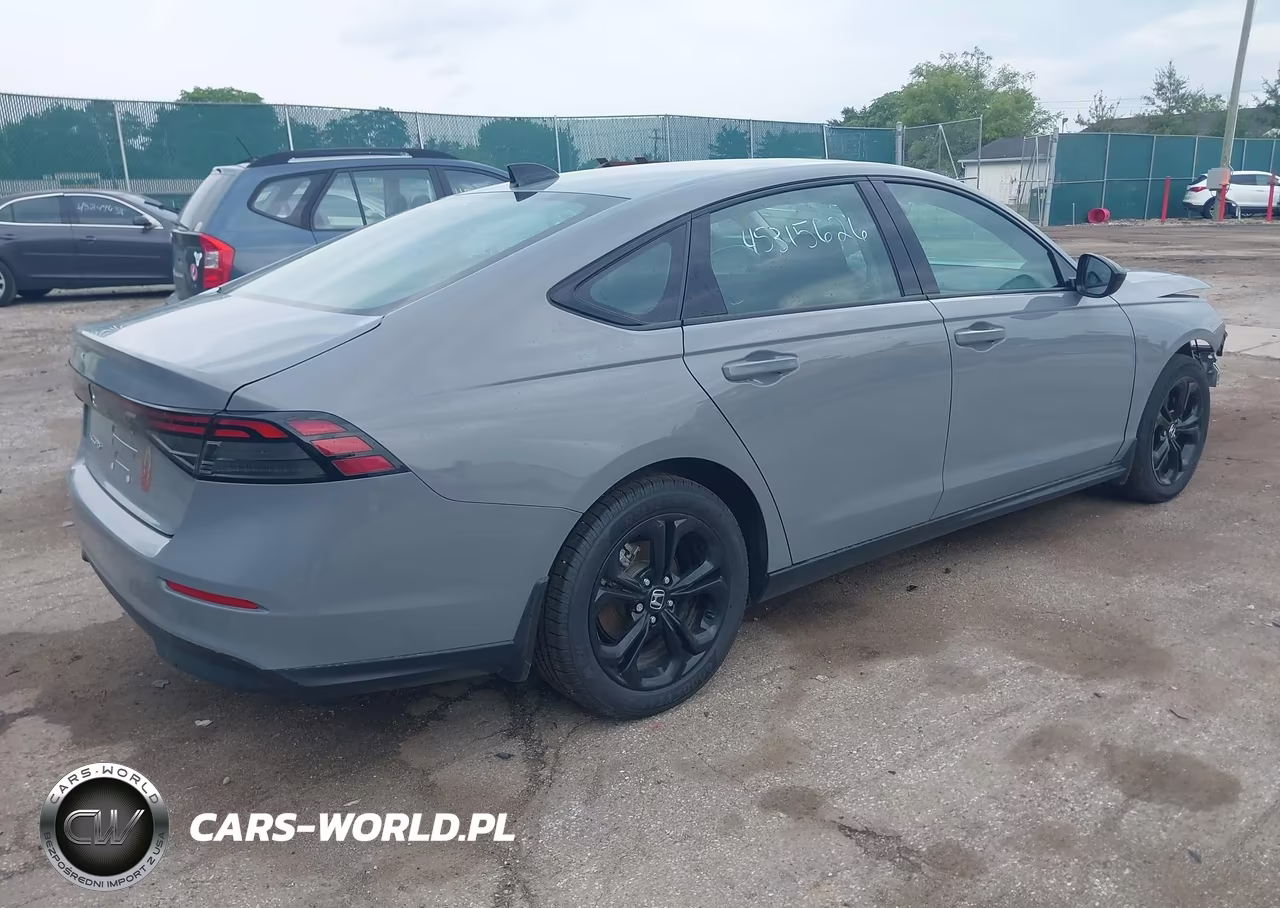 2025 Honda Accord Se VIN:1HGCY1F48SA048804 - 4