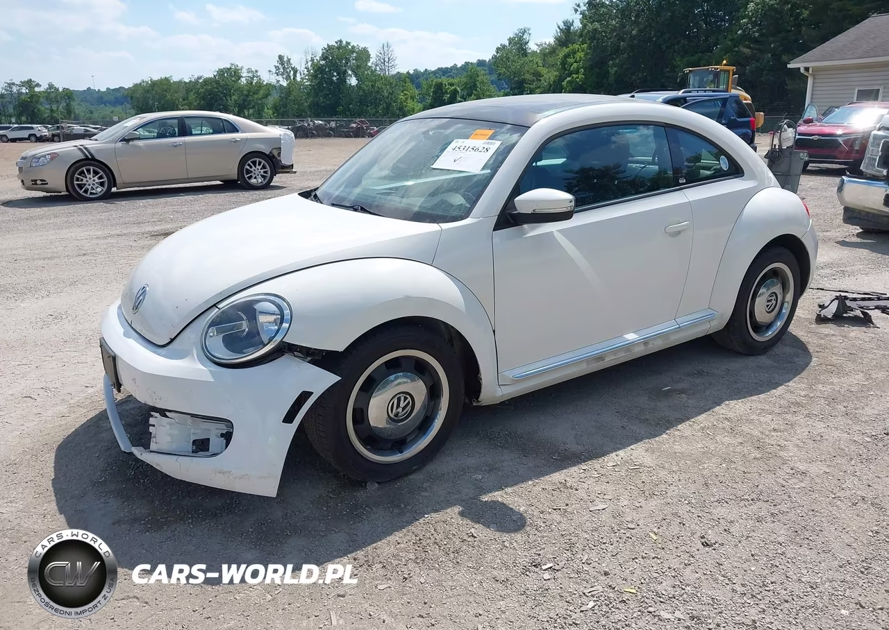 2012 Volkswagen Beetle 2.5L VIN:3VWJP7AT8CM631319 - 2