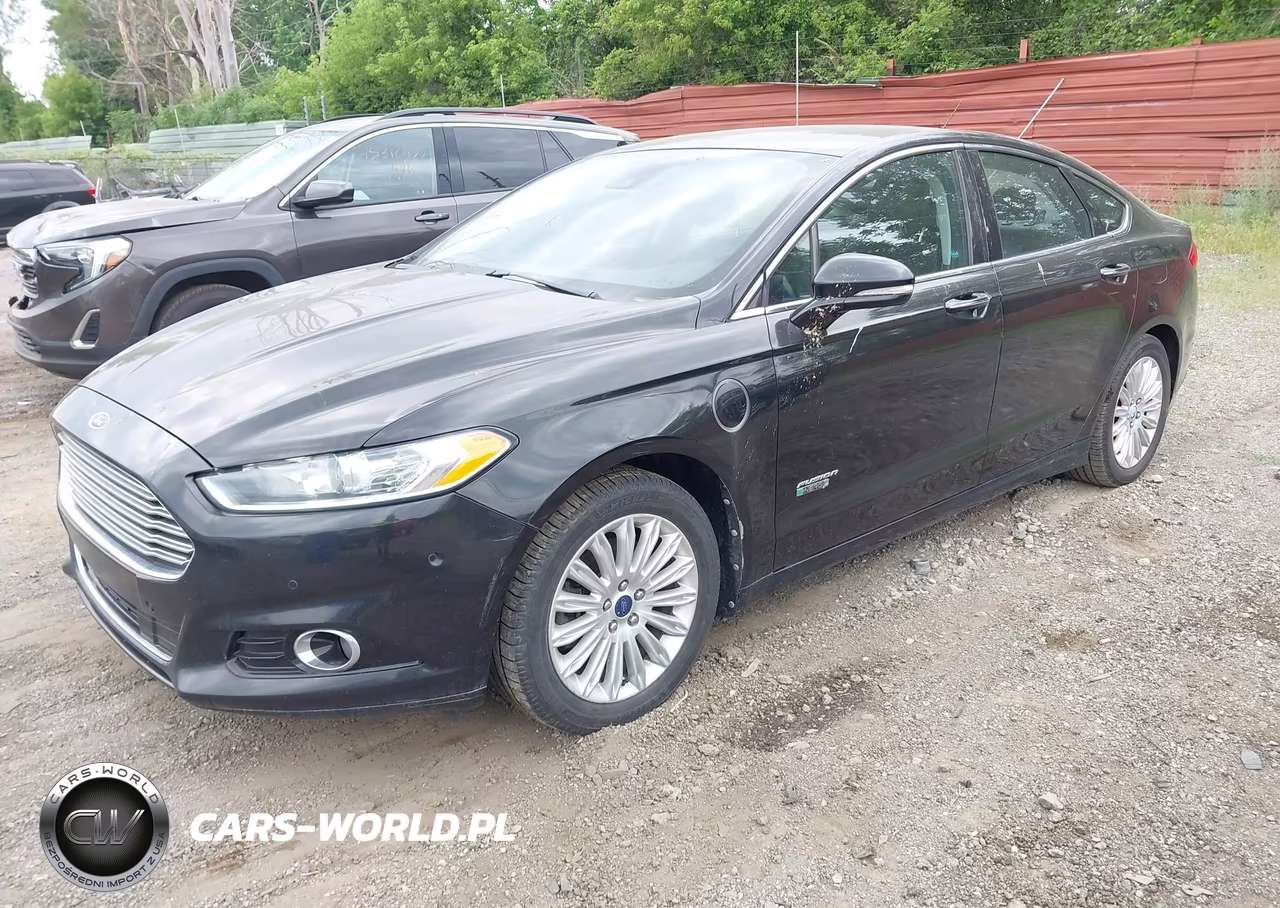 2013 Ford Fusion Energi Titanium VIN:3FA6P0SU1DR171907 - 2
