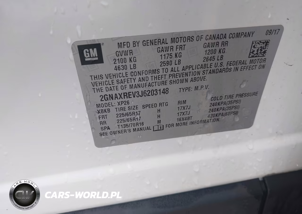 2018 Chevrolet Equinox Ls VIN:2GNAXREV3J6203148 - 9