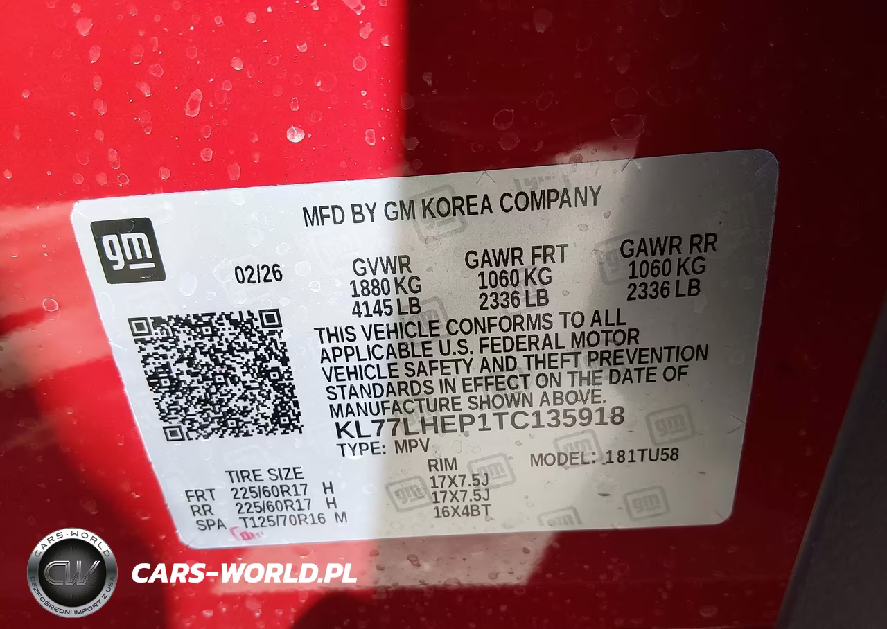 2026 Chevrolet Trax Fwd Lt VIN:KL77LHEP1TC135918 - 9