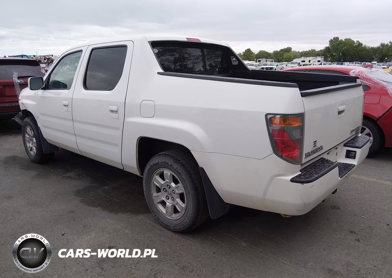 2008 Honda Ridgeline Rts VIN:2HJYK16458H535051 - 3