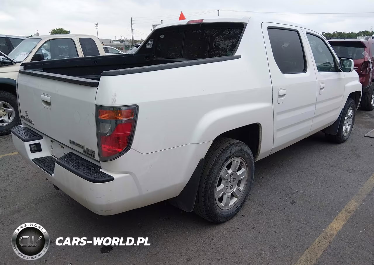 2008 Honda Ridgeline Rts VIN:2HJYK16458H535051 - 4
