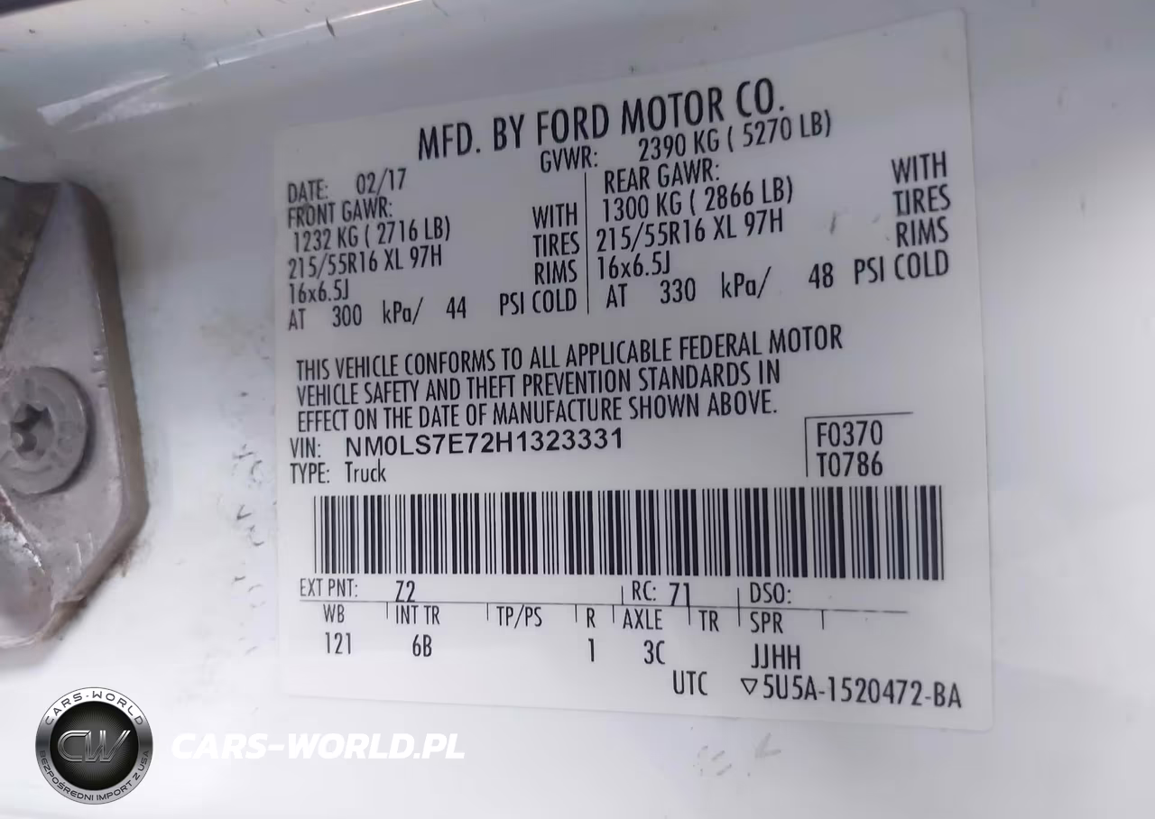 2017 Ford Transit Connect Xl VIN:NM0LS7E72H1323331 - 9