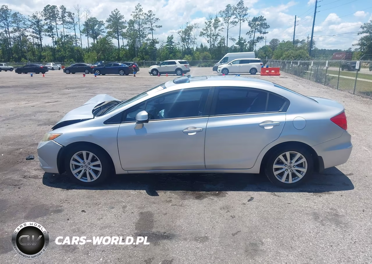2012 Honda Civic Ex VIN:19XFB2F89CE041154 - 14