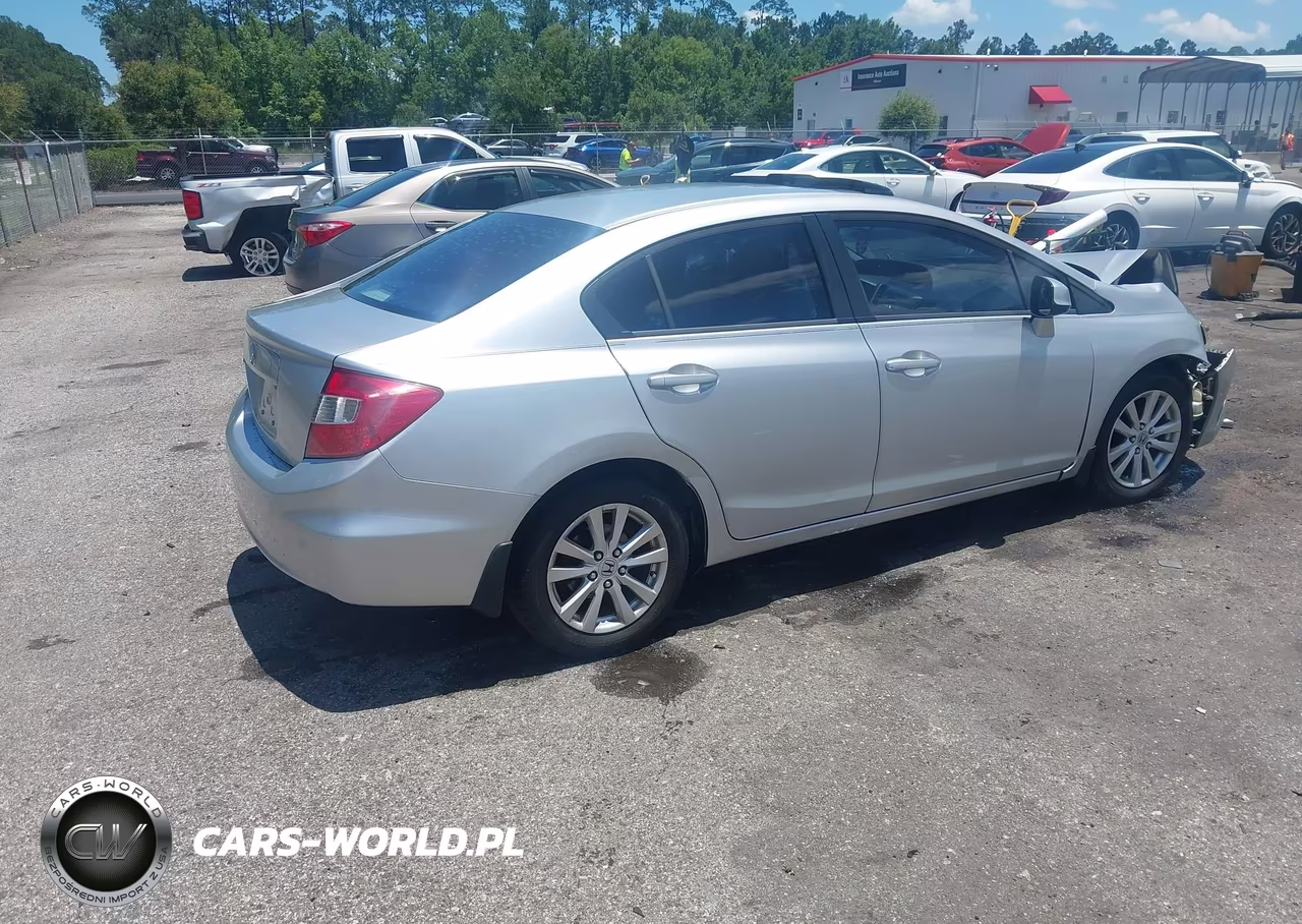 2012 Honda Civic Ex VIN:19XFB2F89CE041154 - 4